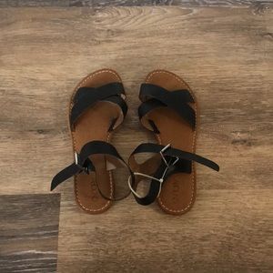 NWT leather sandals
